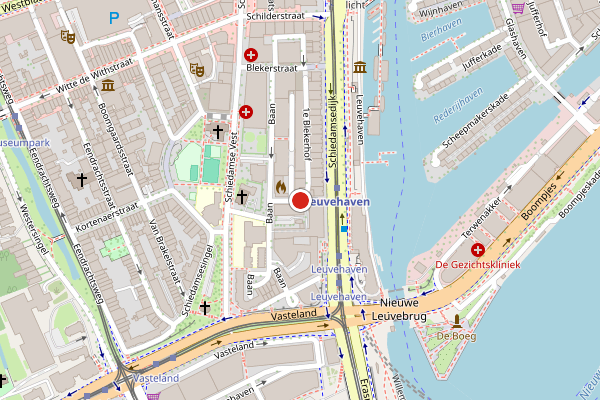 Brandweer-melding op Ketelaarsstraat, Rotterdam op 28 juli, kaart-overzicht