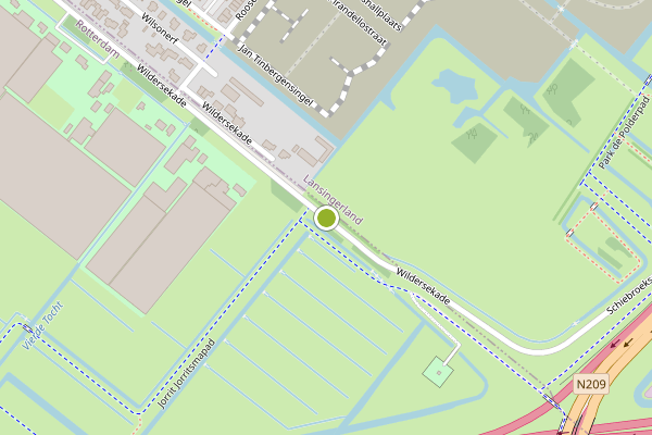 Ambulance-melding op Wildersekade, Rotterdam op 28 juli, kaart-overzicht