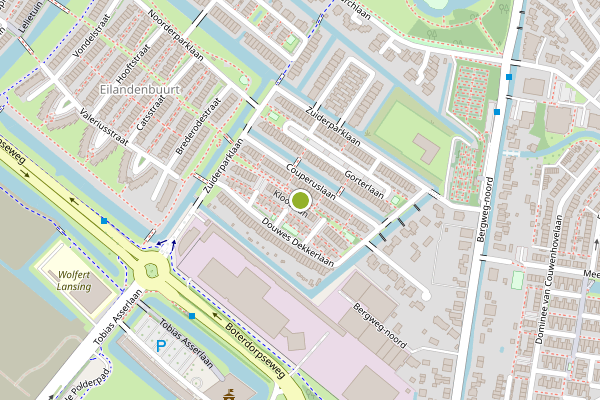 Ambulance-melding op Klooslaan, Bergschenhoek op 28 juli, kaart-overzicht