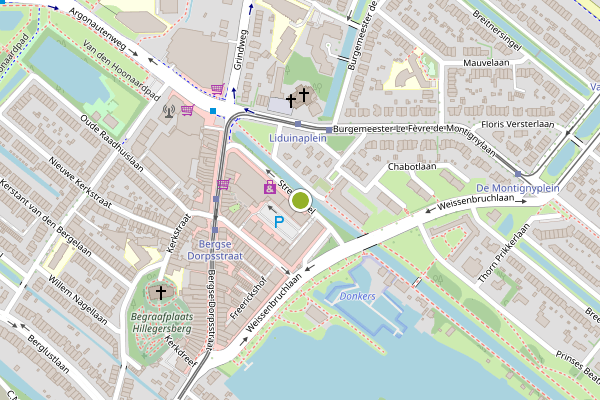 Ambulance-melding op Streksingel, Rotterdam op 29 juli, kaart-overzicht