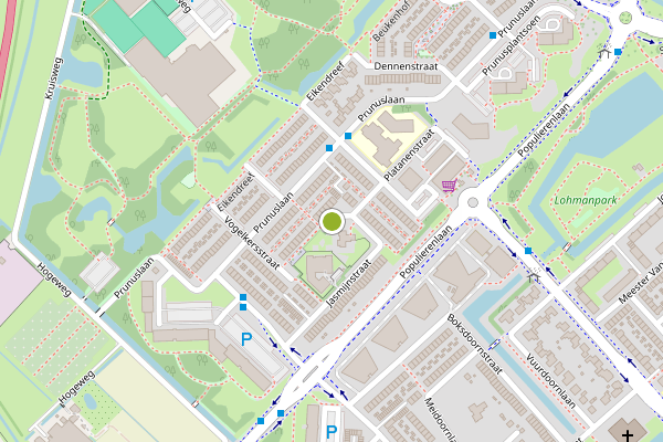 Ambulance-melding op Acaciastraat, Ridderkerk op 29 juli, kaart-overzicht