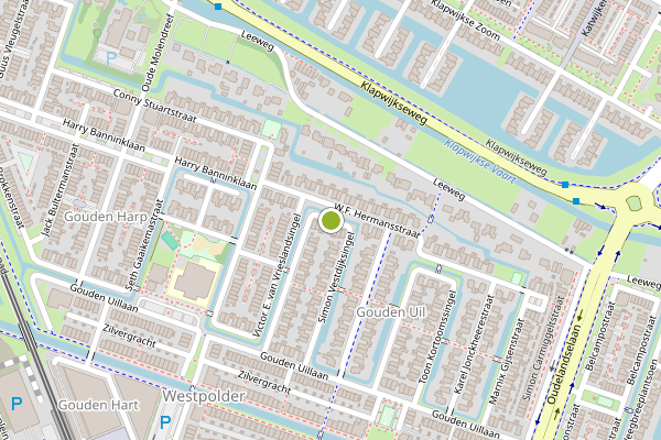 Ambulance-melding op Simon Vestdijksingel, Berkel en Rodenrijs op 18 mei, kaart-overzicht