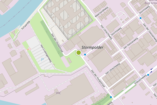 Ambulance-melding op Van der Hoopstraat, Krimpen aan den IJssel op 30 juli, kaart-overzicht