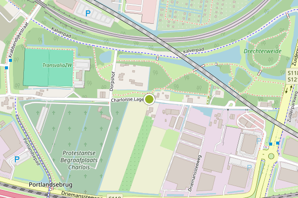 Ambulance-melding op Charloisse Lagedijk, Rotterdam op 30 juli, kaart-overzicht