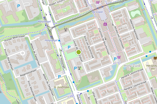 Ambulance-melding op Louise de Colignylaan, Vlaardingen op 30 juli, kaart-overzicht