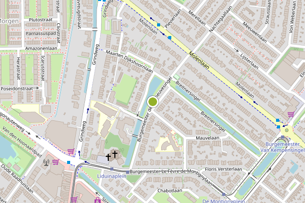 Ambulance-melding op Burgemeester de Villeneuvesingel, Rotterdam op 30 juli, kaart-overzicht