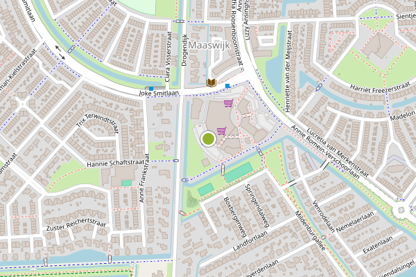 Ambulance-melding op Vasalisplein, Spijkenisse op 30 juli, kaart-overzicht