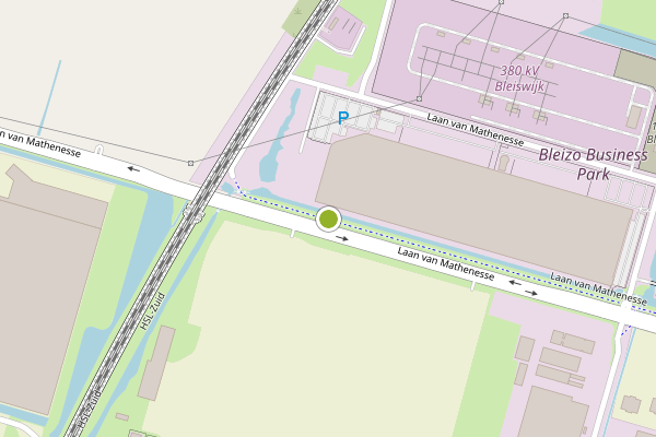 Ambulance-melding op Laan van Mathenesse, Bleiswijk op 30 juli, kaart-overzicht