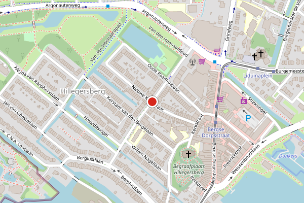 Brandweer-melding op Adriaen van der Doeslaan, Rotterdam op 30 juli, kaart-overzicht