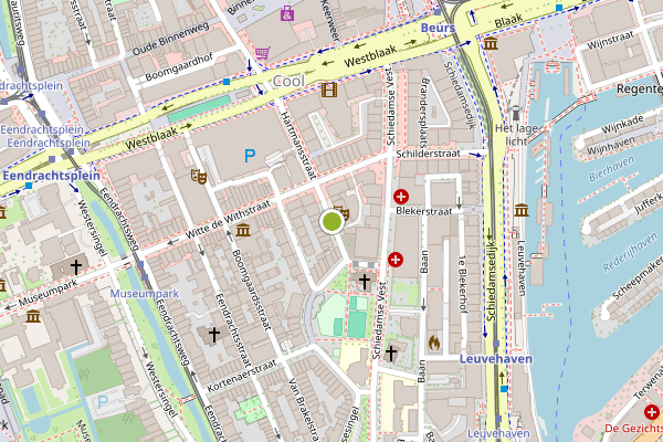 Ambulance-melding op William Boothlaan, Rotterdam op 30 juli, kaart-overzicht