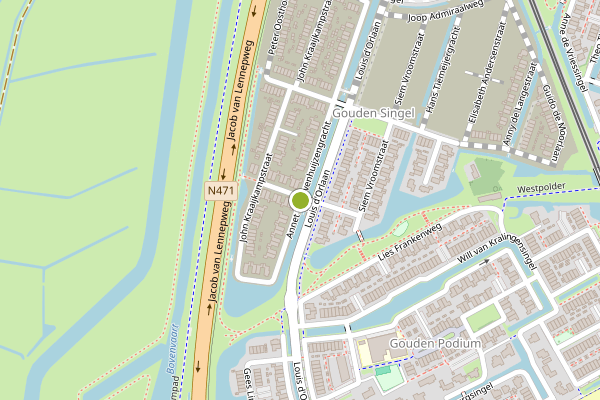 Ambulance-melding op Annet Nieuwenhuijzengracht, Berkel en Rodenrijs op 30 juli, kaart-overzicht