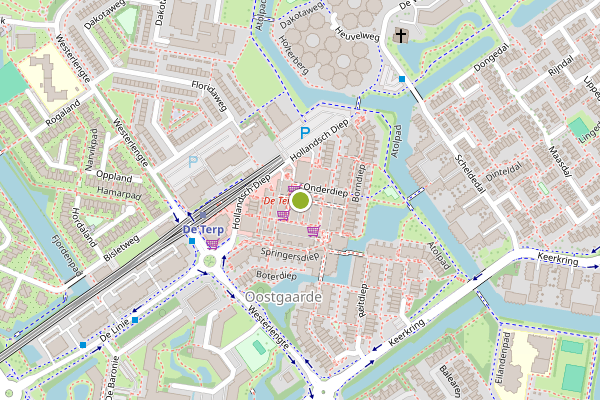 Ambulance-melding op Boomkensdiep, Capelle aan den IJssel op 30 juli, kaart-overzicht