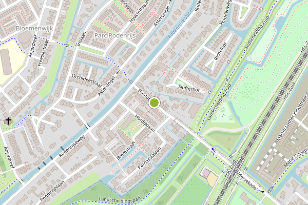 Ambulance-melding op Bonfut, Berkel en Rodenrijs op 30 juli, kaart-overzicht