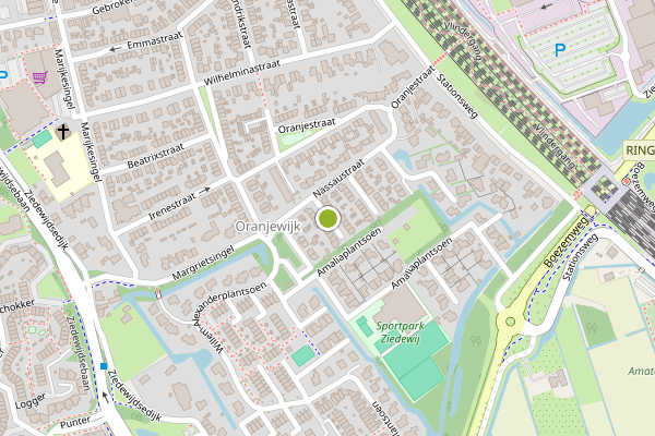 Ambulance-melding op Graaf Lodewijkstraat, Barendrecht op 31 juli, kaart-overzicht