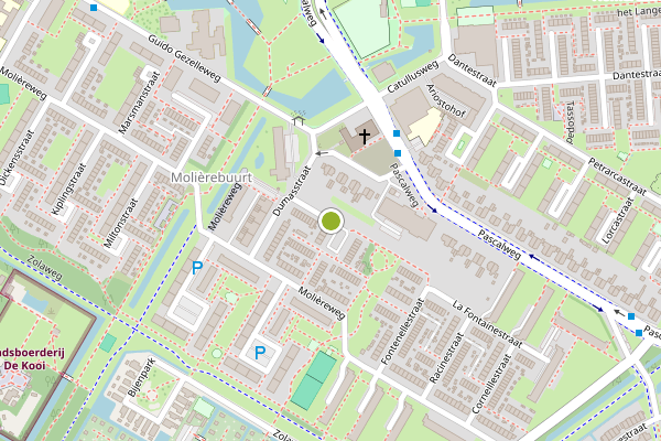 Ambulance-melding op De Lamartinestraat, Rotterdam op 31 juli, kaart-overzicht
