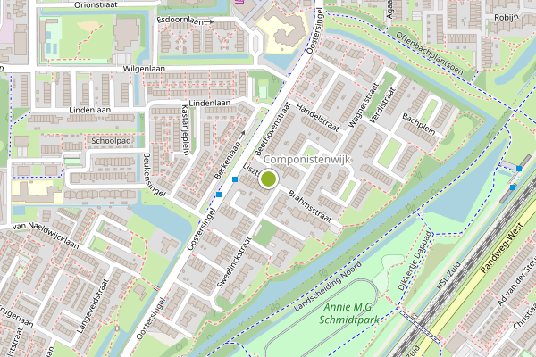 Ambulance-melding op Lisztstraat, Berkel en Rodenrijs op 31 juli, kaart-overzicht