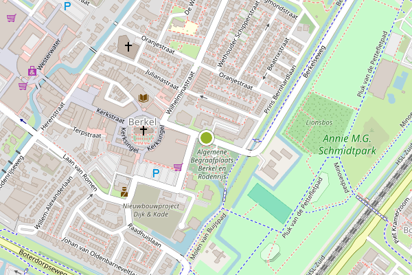 Ambulance-melding op Ds. van Koetsveldstraat, Berkel en Rodenrijs op 31 juli, kaart-overzicht
