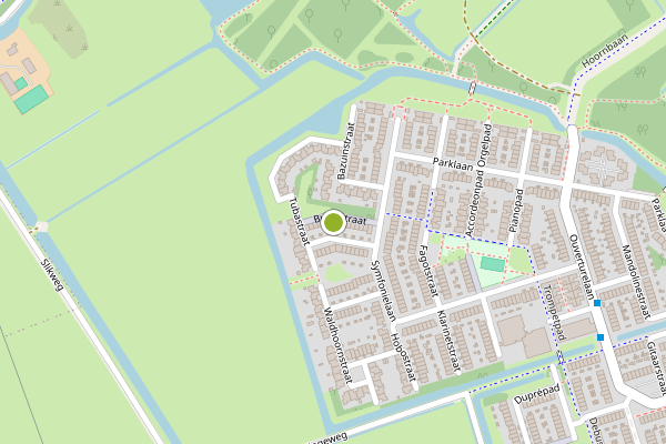 Ambulance-melding op Bugelstraat, Spijkenisse op 31 juli, kaart-overzicht