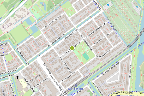 Ambulance-melding op Clara de Vriesstraat, Rotterdam op 31 juli, kaart-overzicht