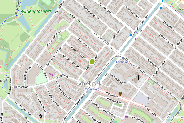 Ambulance-melding op Clematisstraat, Rotterdam op 31 juli, kaart-overzicht