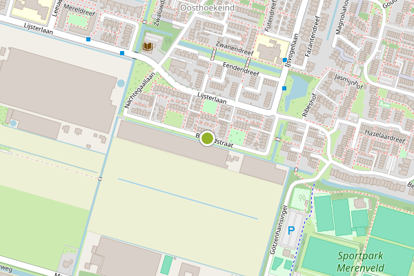 Ambulance-melding op Buizerdstraat, Bleiswijk op 31 juli, kaart-overzicht