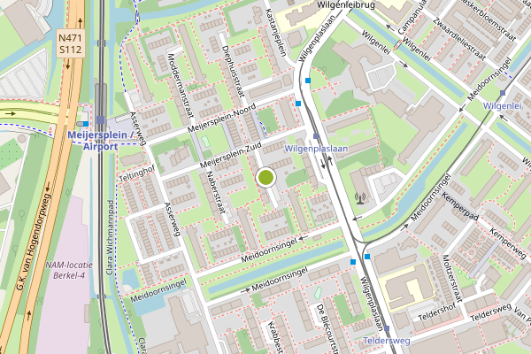 Ambulance-melding op Oppenheimstraat, Rotterdam op 1 augustus, kaart-overzicht