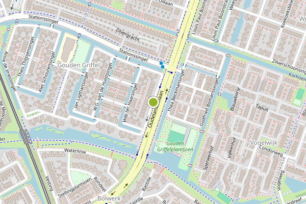 Ambulance-melding op Johan Fabriciusstraat, Berkel en Rodenrijs op 18 mei, kaart-overzicht