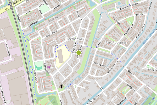 Ambulance-melding op Freesiastraat, Berkel en Rodenrijs op 1 augustus, kaart-overzicht