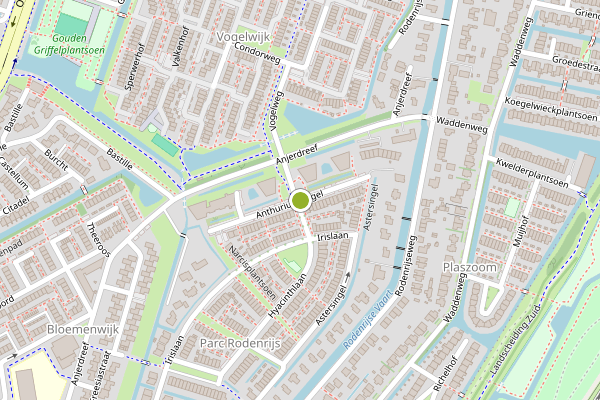 Ambulance-melding op Anthuriumsingel, Berkel en Rodenrijs op 2 augustus, kaart-overzicht