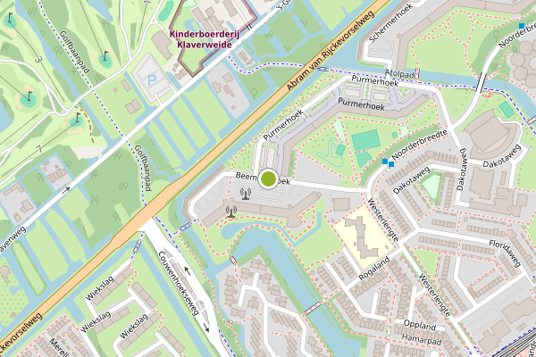 Ambulance-melding op Beemsterhoek, Capelle aan den IJssel op 19 mei, kaart-overzicht
