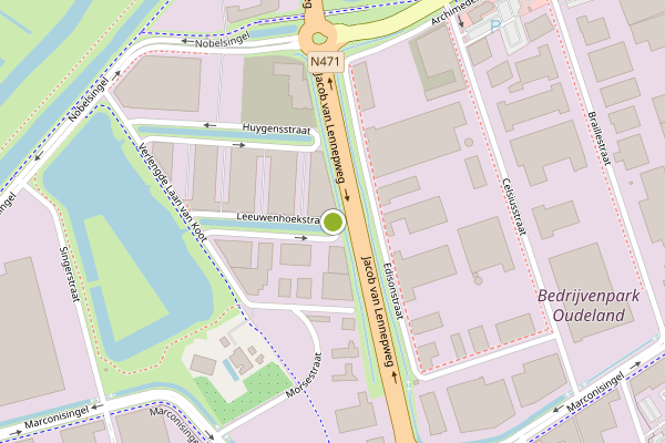 Ambulance-melding op Leeuwenhoekstraat, Berkel en Rodenrijs op 19 mei, kaart-overzicht