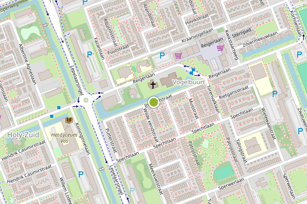 Ambulance-melding op IJsvogelstraat, Vlaardingen op 2 augustus, kaart-overzicht