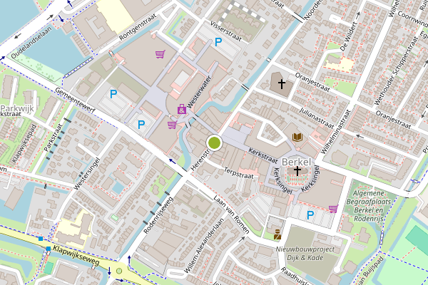 Ambulance-melding op Herenstraat, Berkel en Rodenrijs op 3 augustus, kaart-overzicht