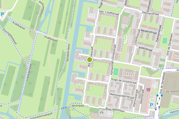 Ambulance-melding op Boerhaavestraat, Vlaardingen op 3 augustus, kaart-overzicht