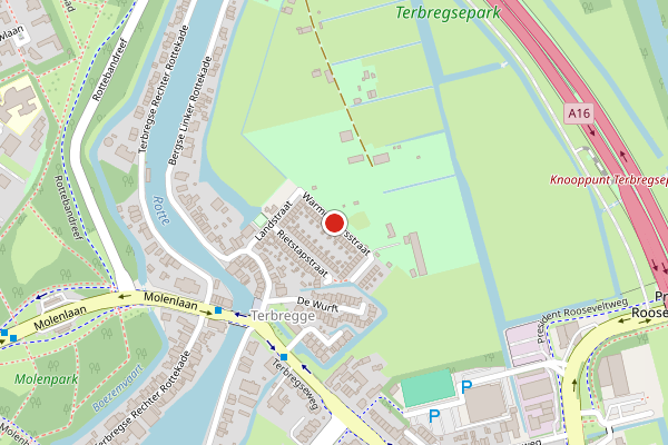 Brandweer-melding op Warmoeziersstraat, Rotterdam op 3 augustus, kaart-overzicht