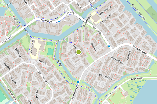 Ambulance-melding op Savanne, Capelle aan den IJssel op 19 mei, kaart-overzicht