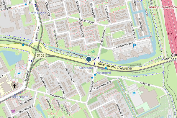 Ambulance + Politie samen ter plaatse op Groeninx van Zoelenlaan, Rotterdam op 3 augustus, kaart-overzicht nieuws-bericht