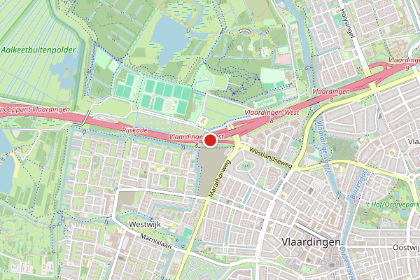 Brandweer-melding op Vlaardingen op 3 augustus, kaart-overzicht