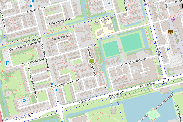 Ambulance-melding op Salomon de Braystraat, Rotterdam op 3 augustus, kaart-overzicht