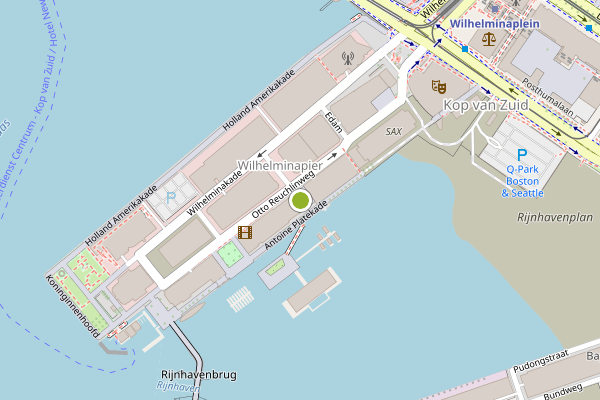Ambulance-melding op Van der Hoevenplein, Rotterdam op 3 augustus, kaart-overzicht