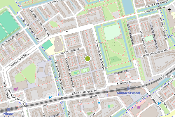 Ambulance-melding op Adriaan Roland Holststraat, Rotterdam op 3 augustus, kaart-overzicht
