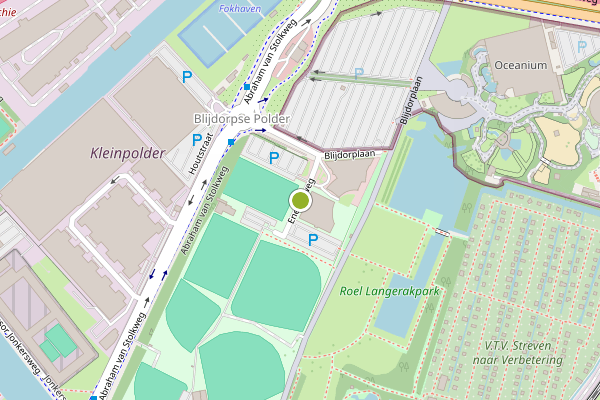 Ambulance-melding op Energieweg, Rotterdam op 3 augustus, kaart-overzicht