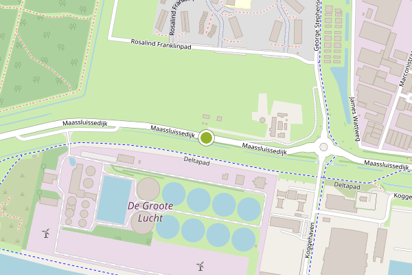 Ambulance-melding op Maassluissedijk, Vlaardingen op 4 augustus, kaart-overzicht