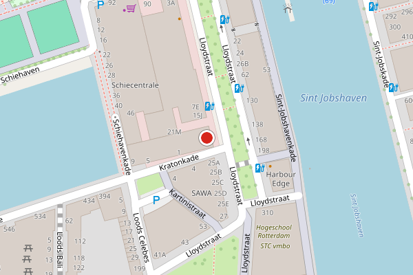 Brandweer-melding op Rijnmond., Rotterdam op 4 augustus, kaart-overzicht