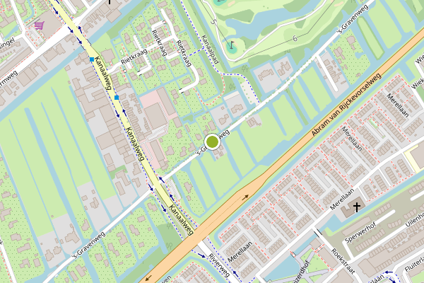 Ambulance-melding op 's-Gravenweg, Capelle aan den IJssel op 4 augustus, kaart-overzicht