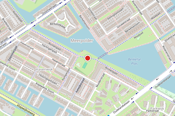 Brandweer-melding op Romenpad, Berkel en Rodenrijs op 4 augustus, kaart-overzicht