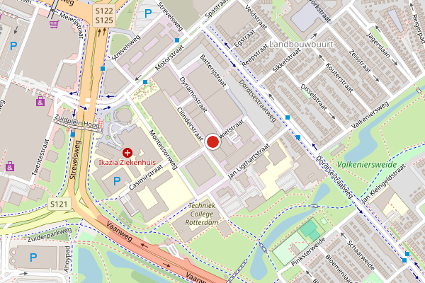 Brandweer-melding op Tandwielstraat, Rotterdam op 4 augustus, kaart-overzicht