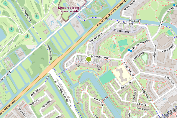 Ambulance-melding op Beemsterhoek, Capelle aan den IJssel op 4 augustus, kaart-overzicht