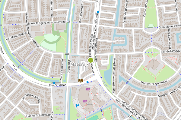 Ambulance-melding op Margaretha Roosenboomstr, Spijkenisse op 4 augustus, kaart-overzicht