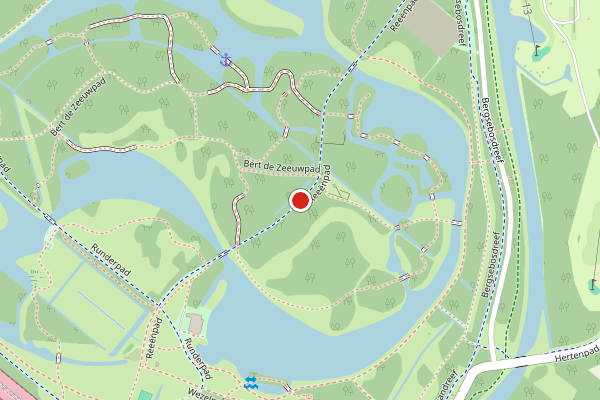 Brandweer-melding op Reeenpad, Bergschenhoek op 4 augustus, kaart-overzicht